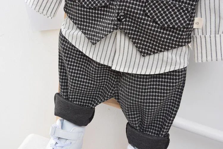 Children Kids Gentleman Clothing Suit Birthday Wedding Party Set
