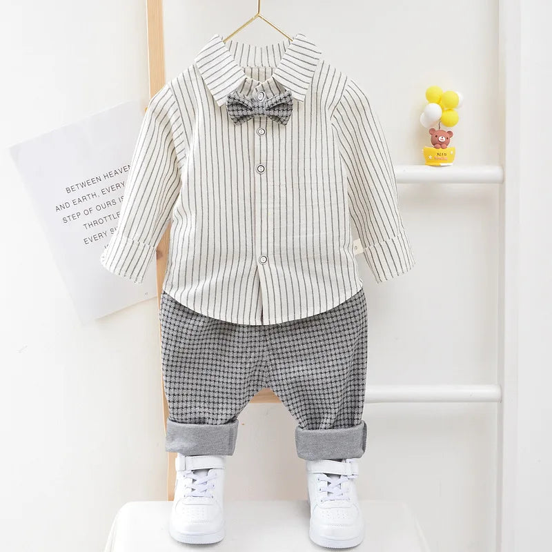Children Kids Gentleman Clothing Suit Birthday Wedding Party Set