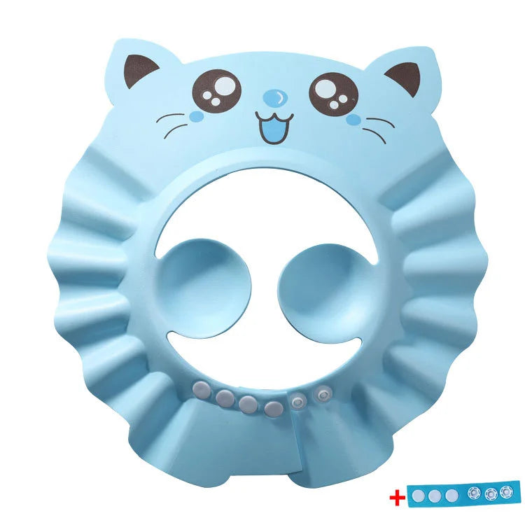 Cute Animal Shower Cap Safety Eye Protection Ear Protection