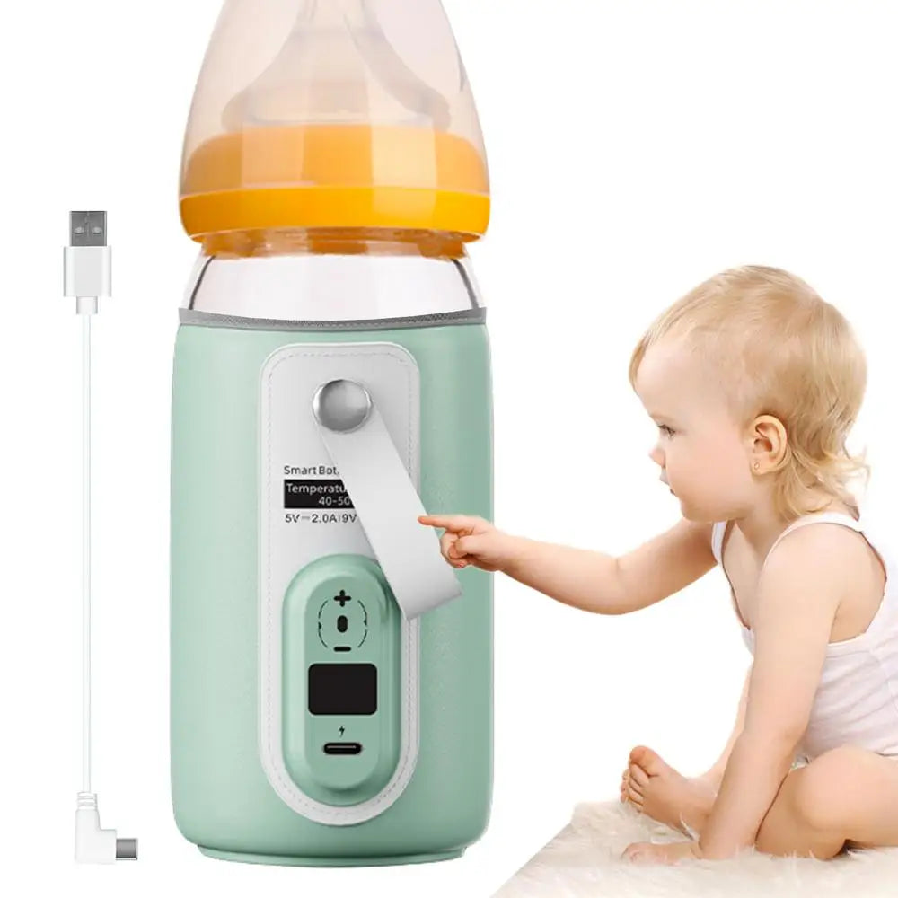 Baby Nursing Bottle Heater Safe Insulated Bag Outdoor Traveling