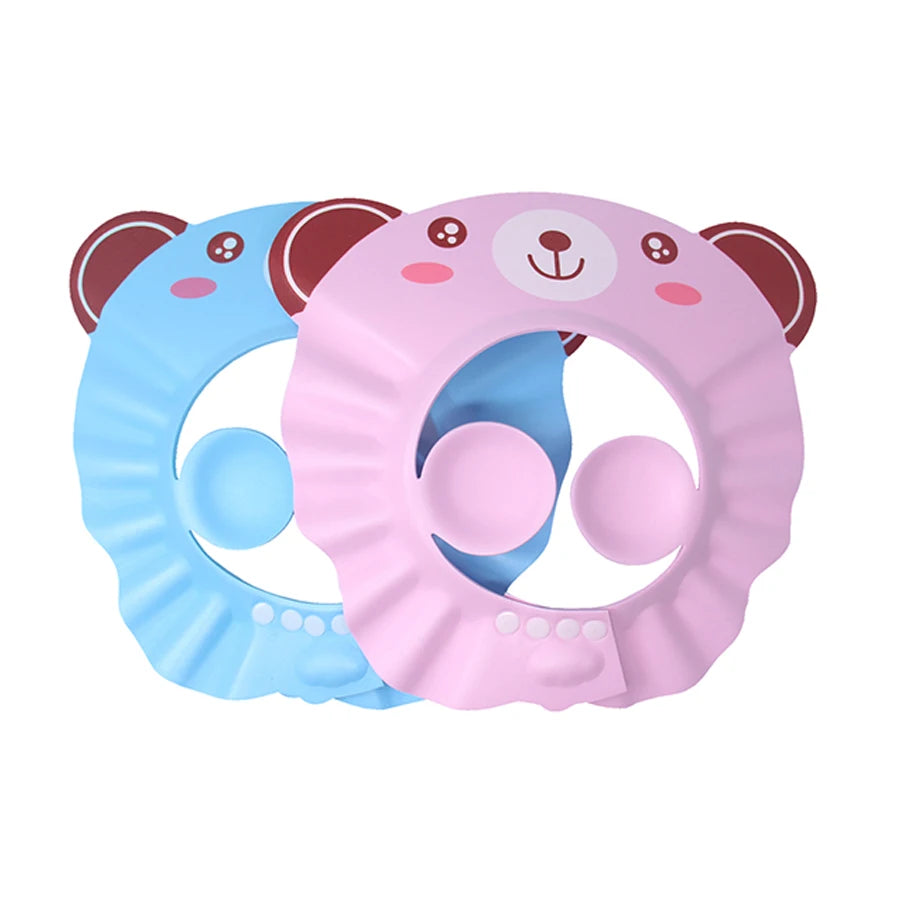 Cute Animal Shower Cap Safety Eye Protection Ear Protection