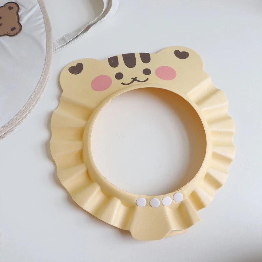 Cute Animal Shower Cap Safety Eye Protection Ear Protection