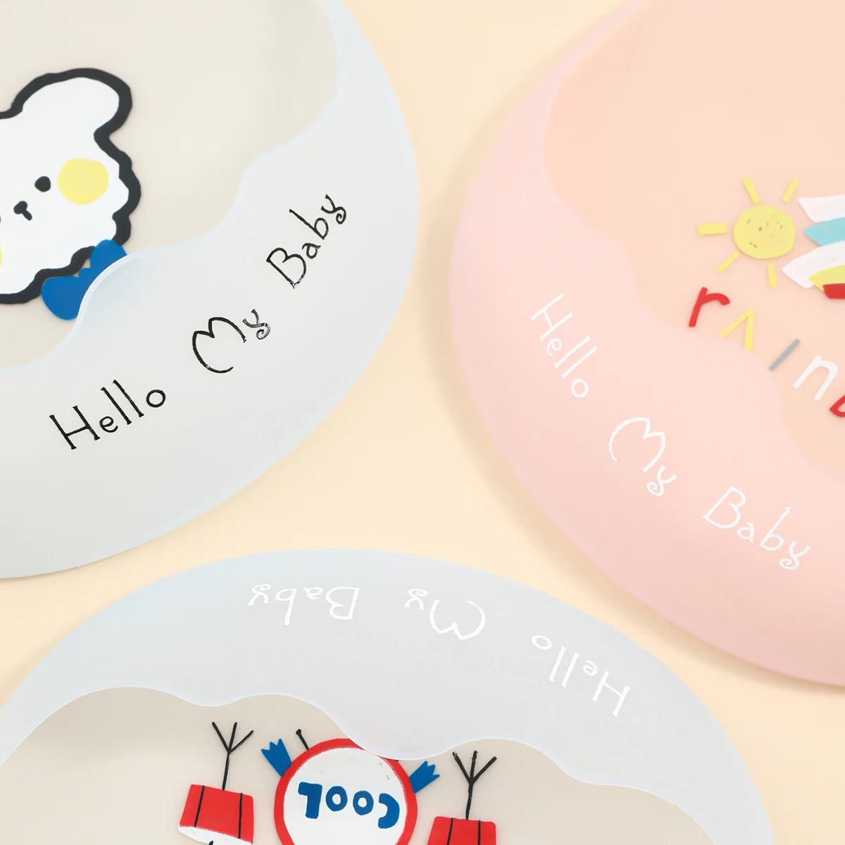 Waterproof Baby Bibs Baby Stuff Cute Kids Bib Baby Feeding Stuff