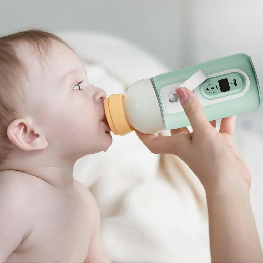 Baby Nursing Bottle Heater Safe Insulated Bag Outdoor Traveling