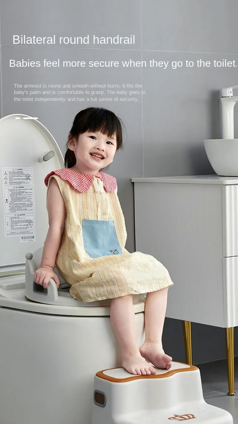 Baby and child toilet seat ring, girls' and boys' potty seat, toilet lid