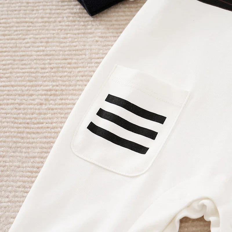 Spring And Autumn Boys And Girls Cute Astronaut Dress Up Bodysuit
