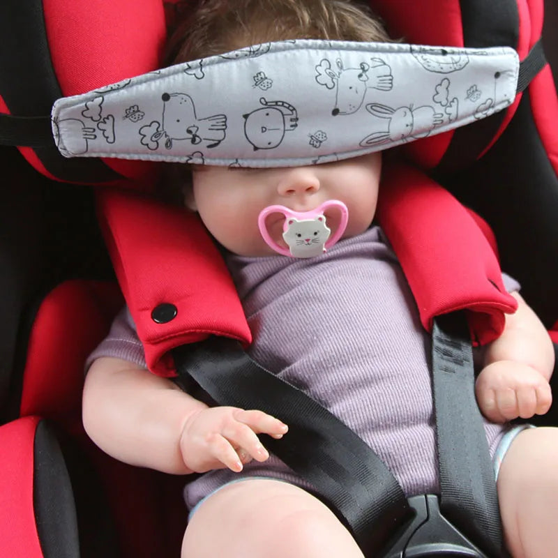 Baby Car Seat Head Support Children Belt Fastening Belt Adjustable Pillows