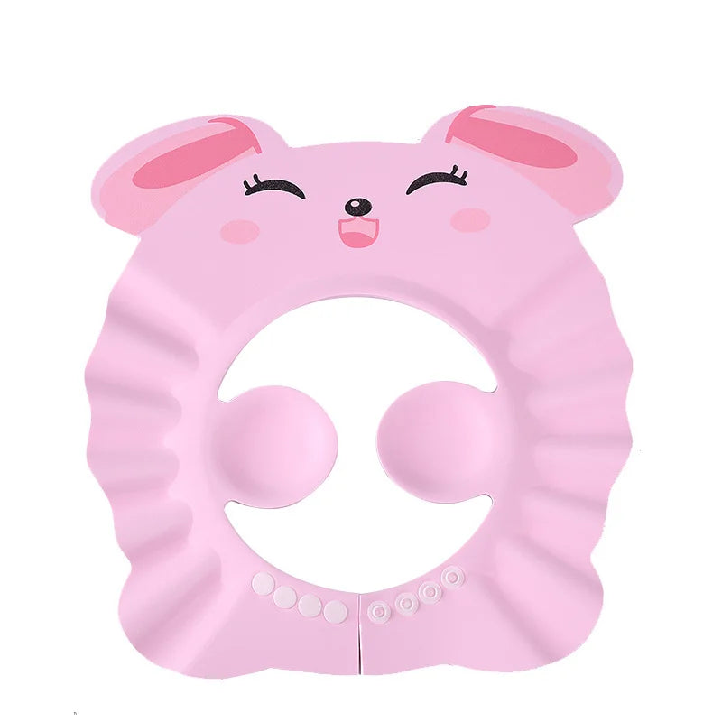 Cute Animal Shower Cap Safety Eye Protection Ear Protection