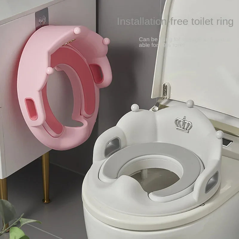 Baby and child toilet seat ring, girls' and boys' potty seat, toilet lid