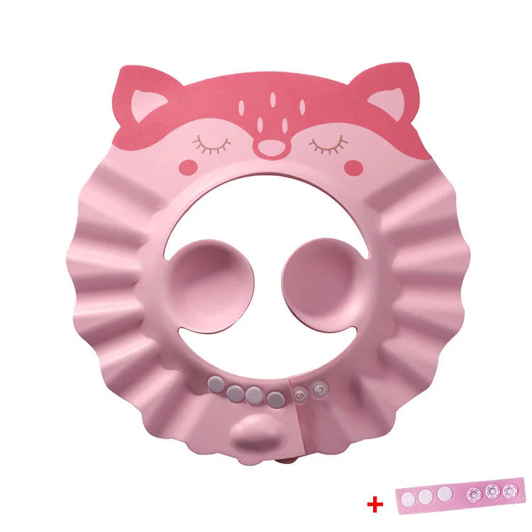 Cute Animal Shower Cap Safety Eye Protection Ear Protection