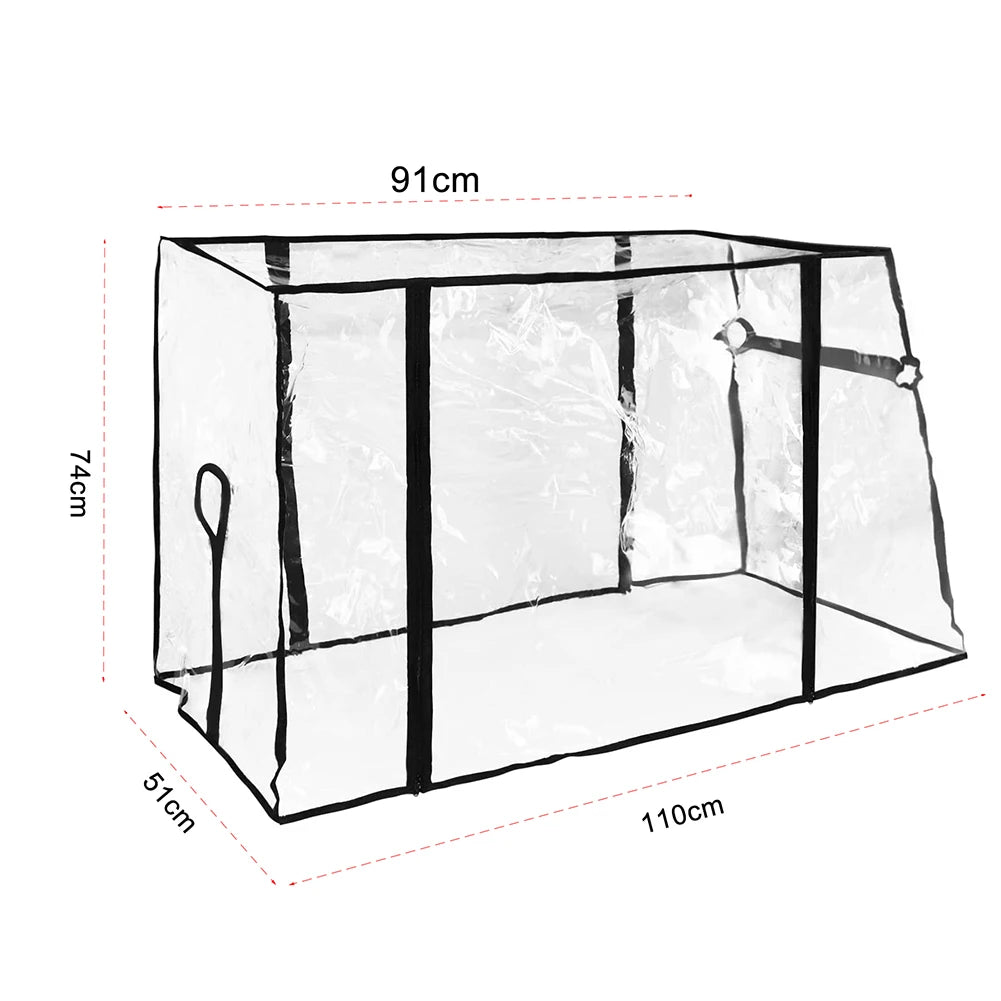 Camping Trolley Rain Cover PVC Garden Picnic Wagon Stroller Rain Cover