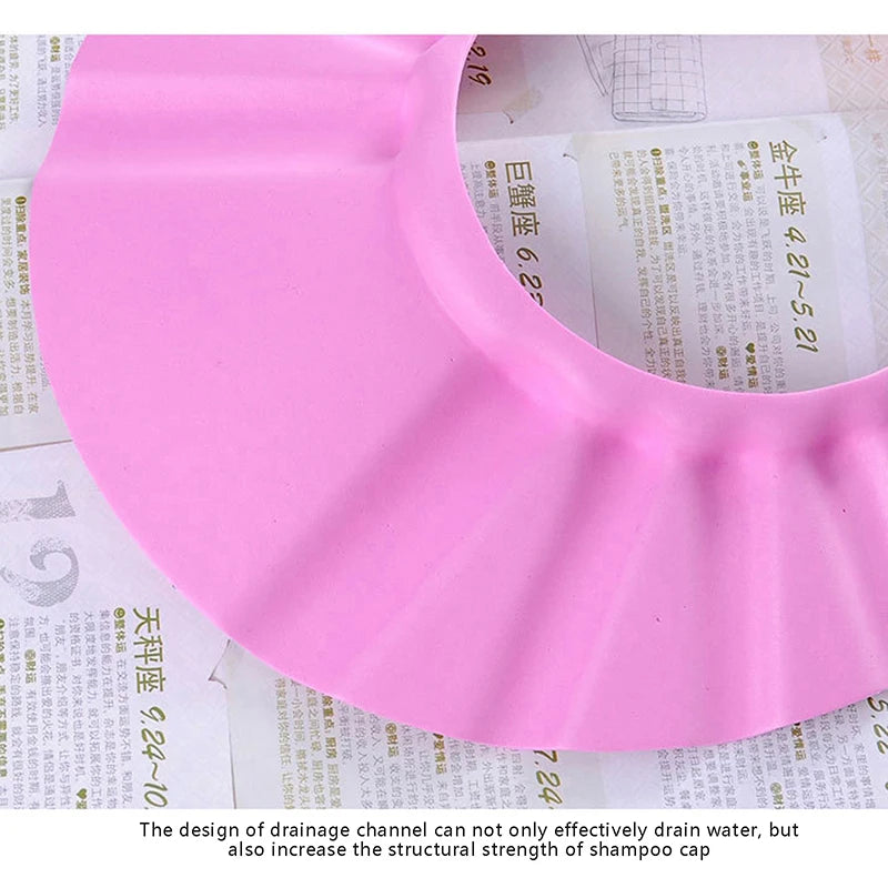 Baby Bath Cap Shower Visor Protect Eye Ear Toddler Girls Boys Hat