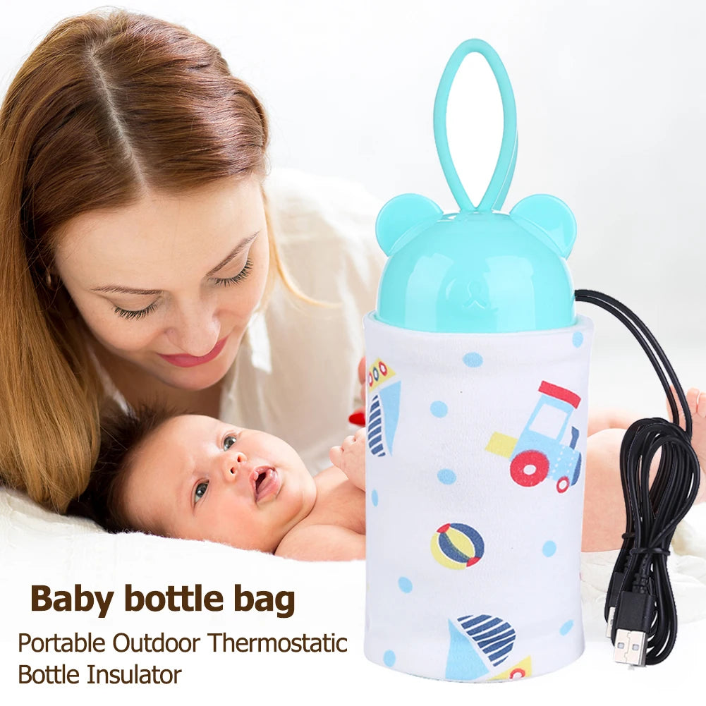 Fashion Baby Infant Feeding Bottle Warmer Protective Sleeve Cup
