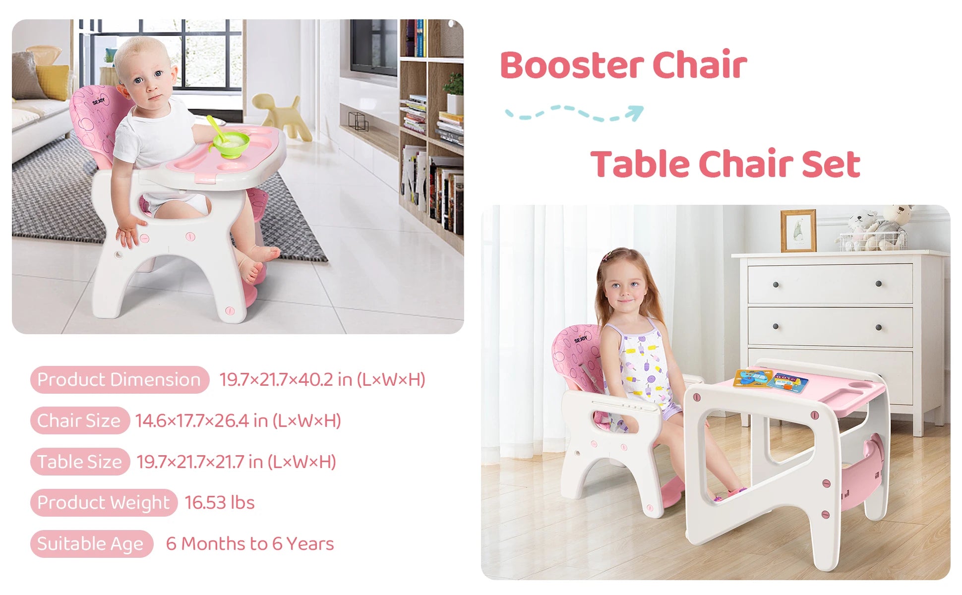 High Chair Baby Eating Chair for Babies and Toddlers Baby Seat