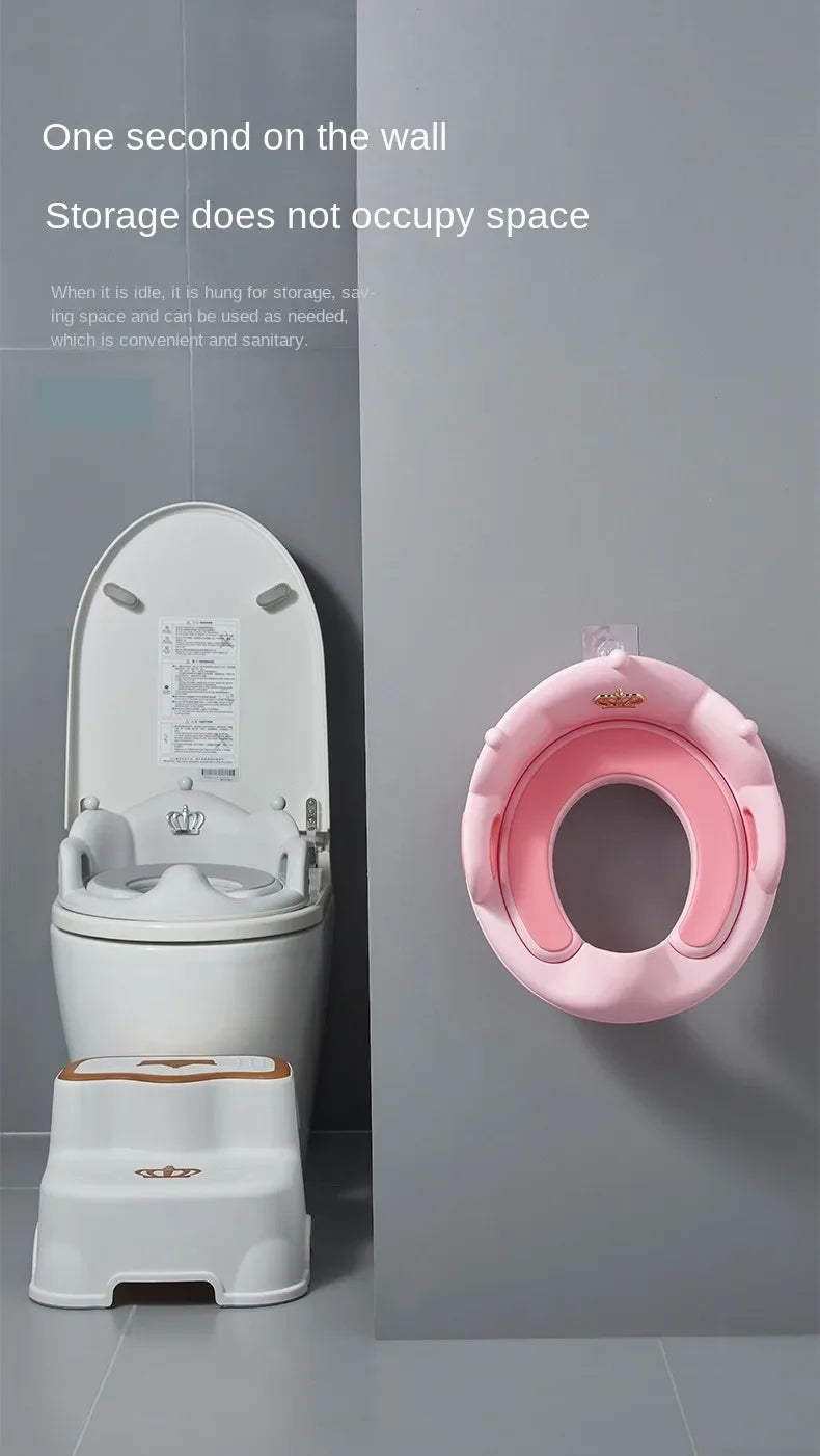 Baby and child toilet seat ring, girls' and boys' potty seat, toilet lid