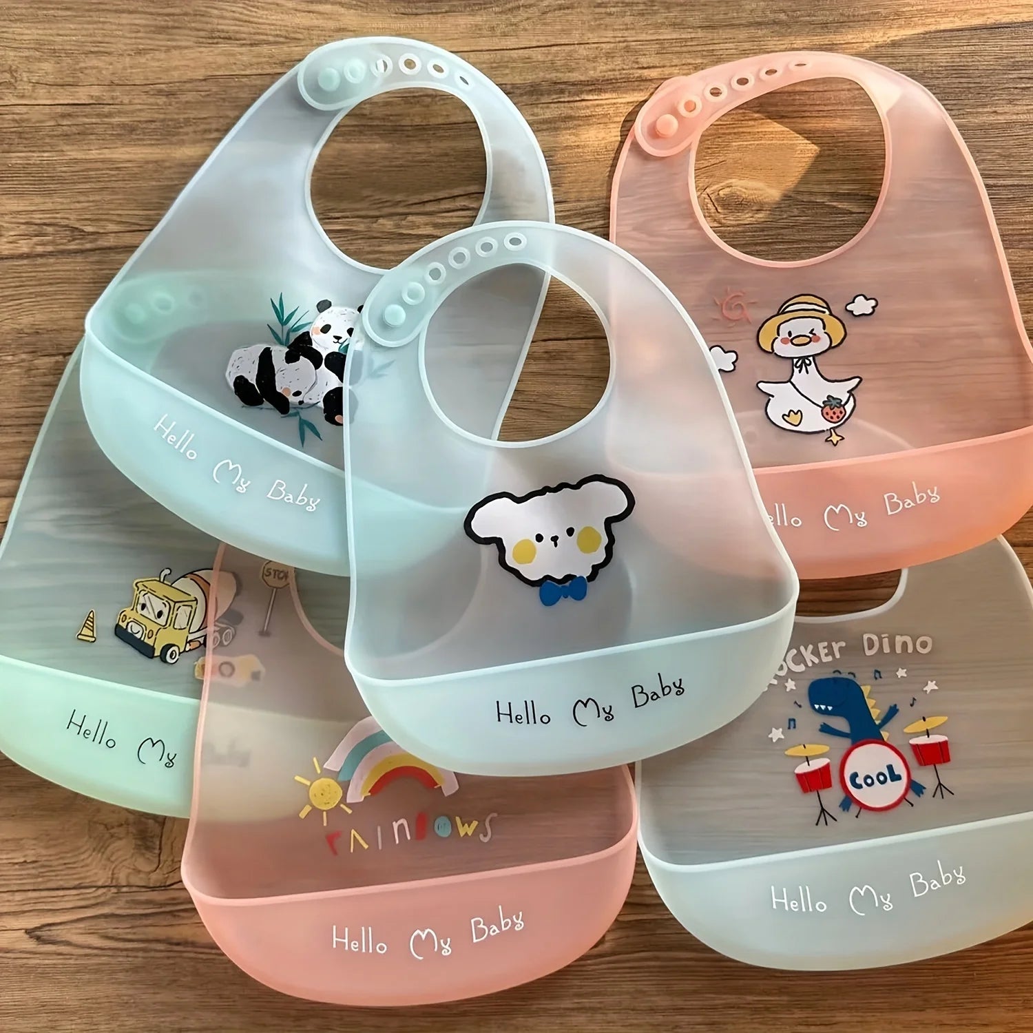 Waterproof Baby Bibs Baby Stuff Cute Kids Bib Baby Feeding Stuff
