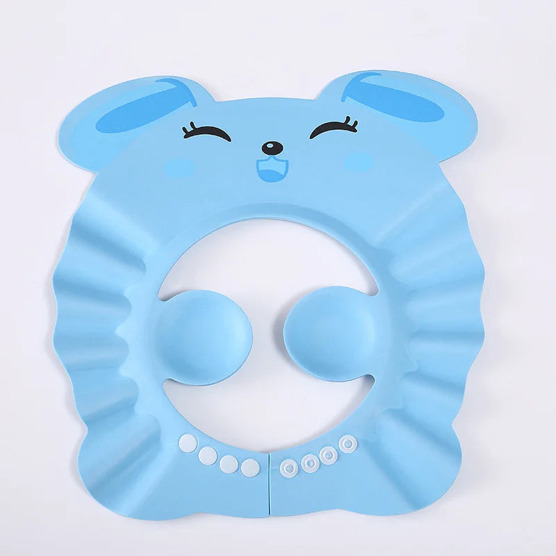 Cute Animal Shower Cap Safety Eye Protection Ear Protection