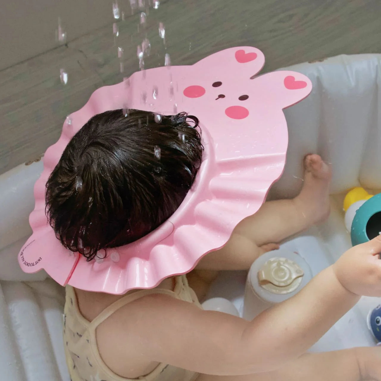 Cute Animal Shower Cap Safety Eye Protection Ear Protection
