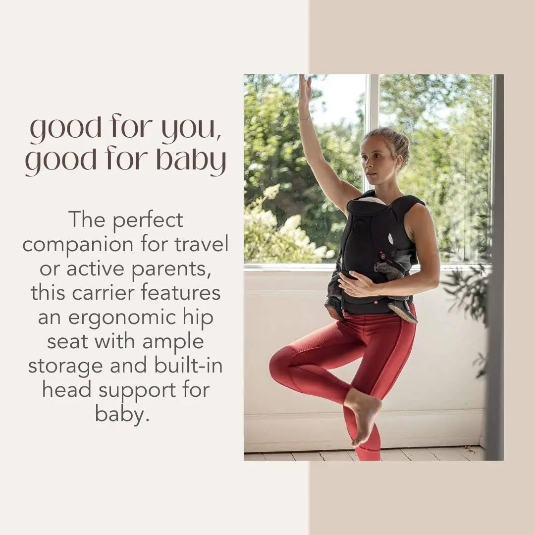 Essential Hip Seat Baby Carrier with 3 Carry Adjustable Waist Belt