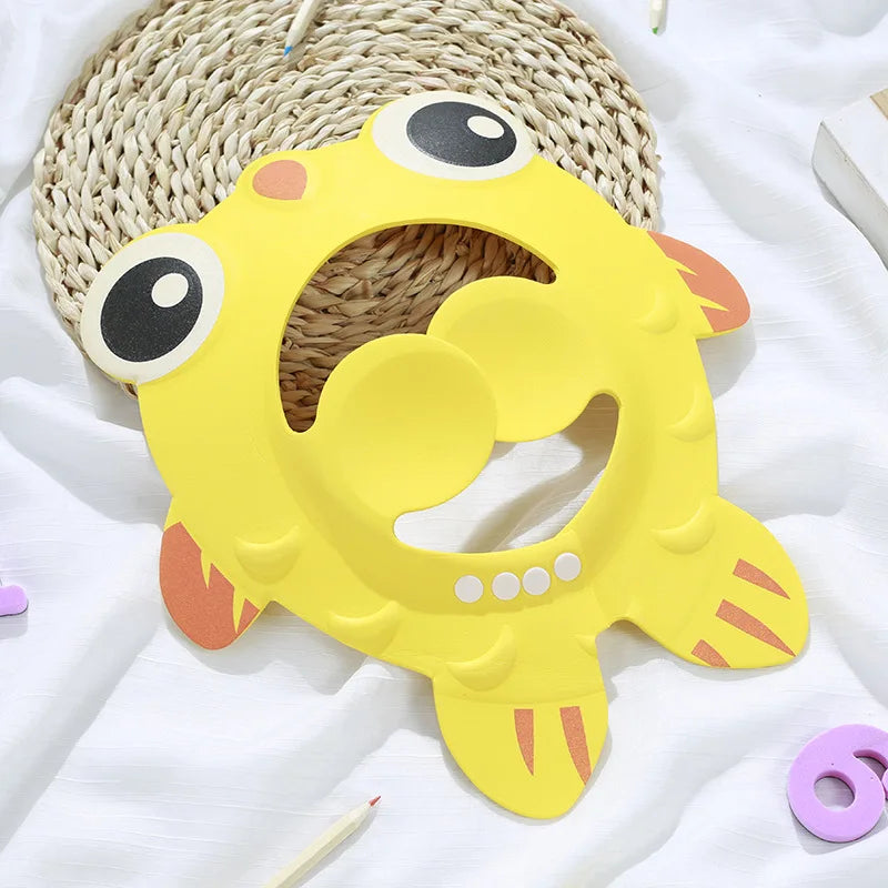 Cute Animal Shower Cap Safety Eye Protection Ear Protection