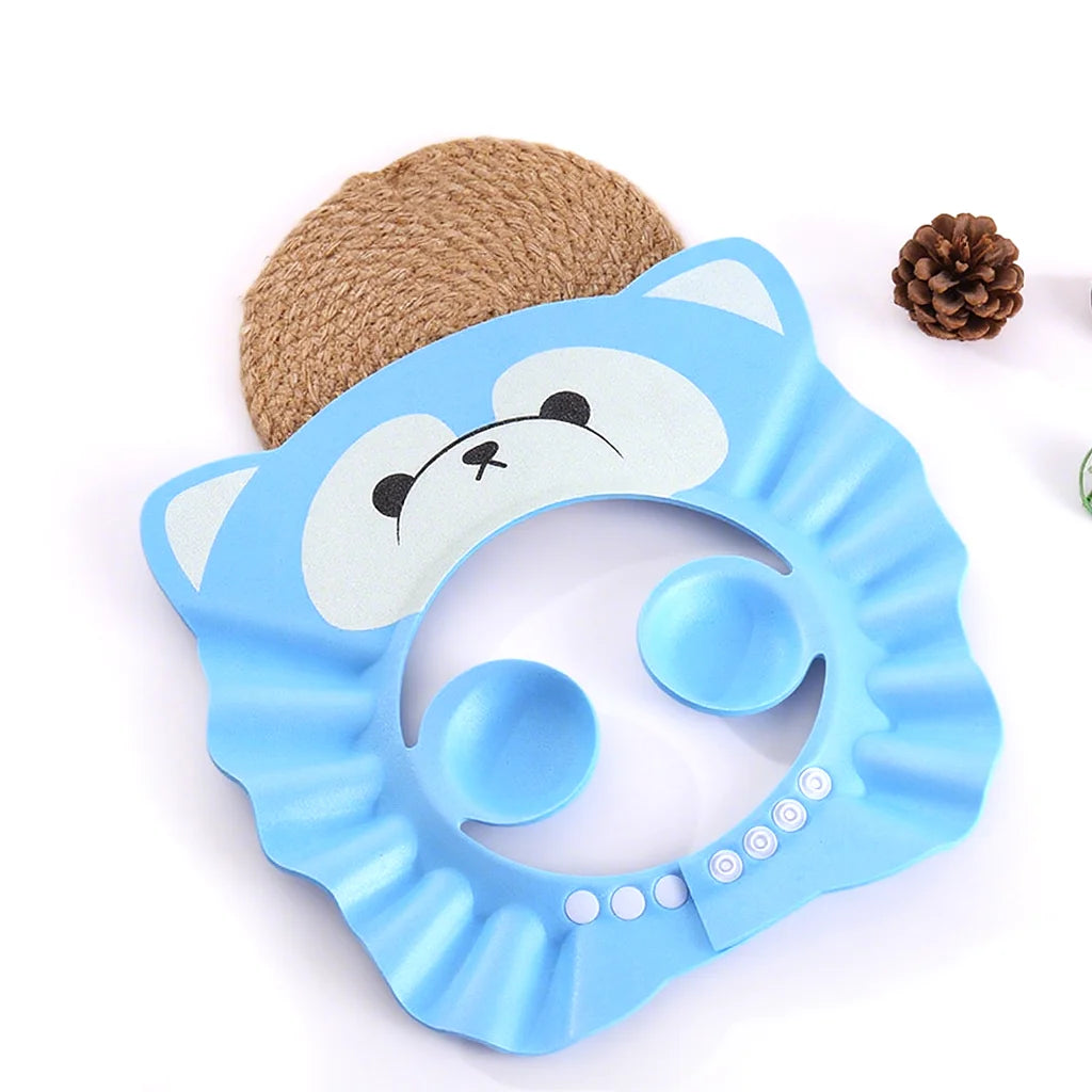 Cute Animal Shower Cap Safety Eye Protection Ear Protection