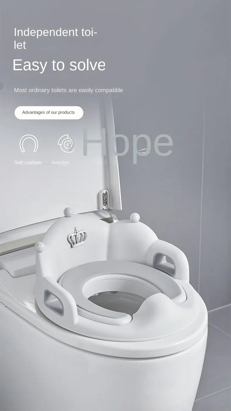 Baby and child toilet seat ring, girls' and boys' potty seat, toilet lid