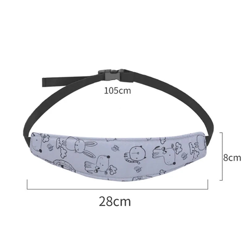 Baby Car Seat Head Support Children Belt Fastening Belt Adjustable Pillows