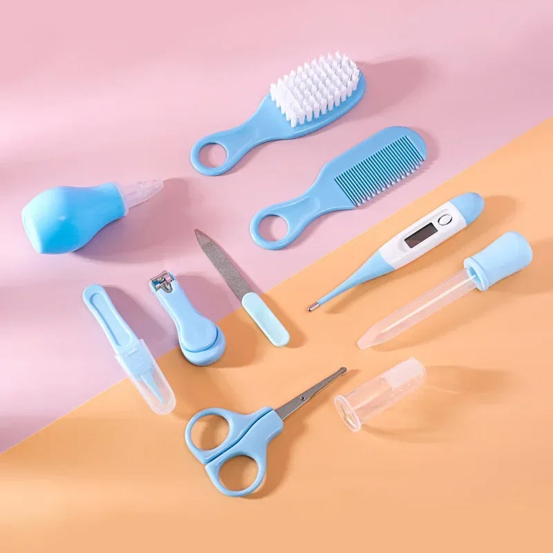 Hair Health Care Thermometer Grooming Brush Clipper Teether Set Kid