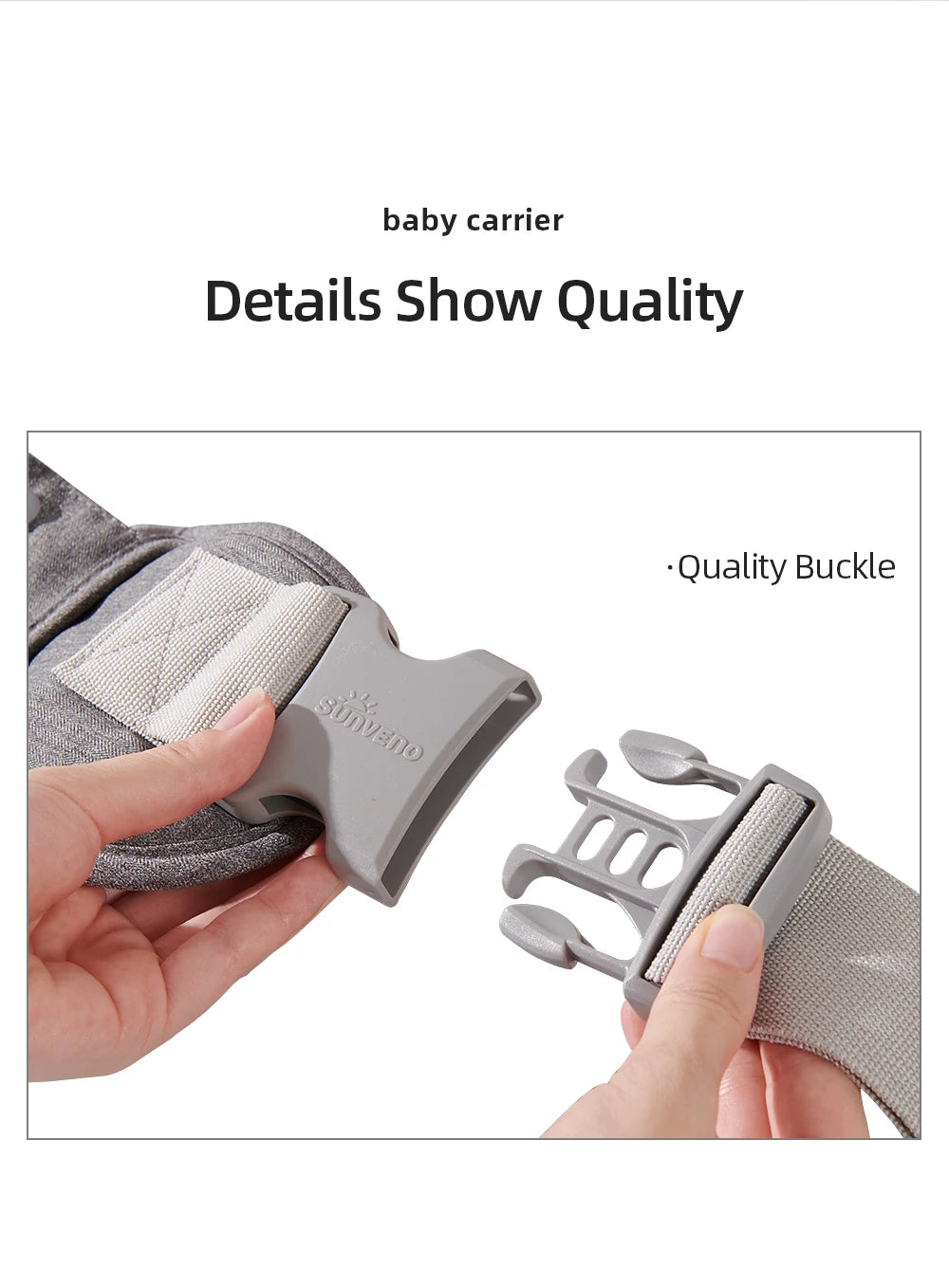 Sunveno New One Shoulder Baby Carrier Effortless Baby Carrier Accessories