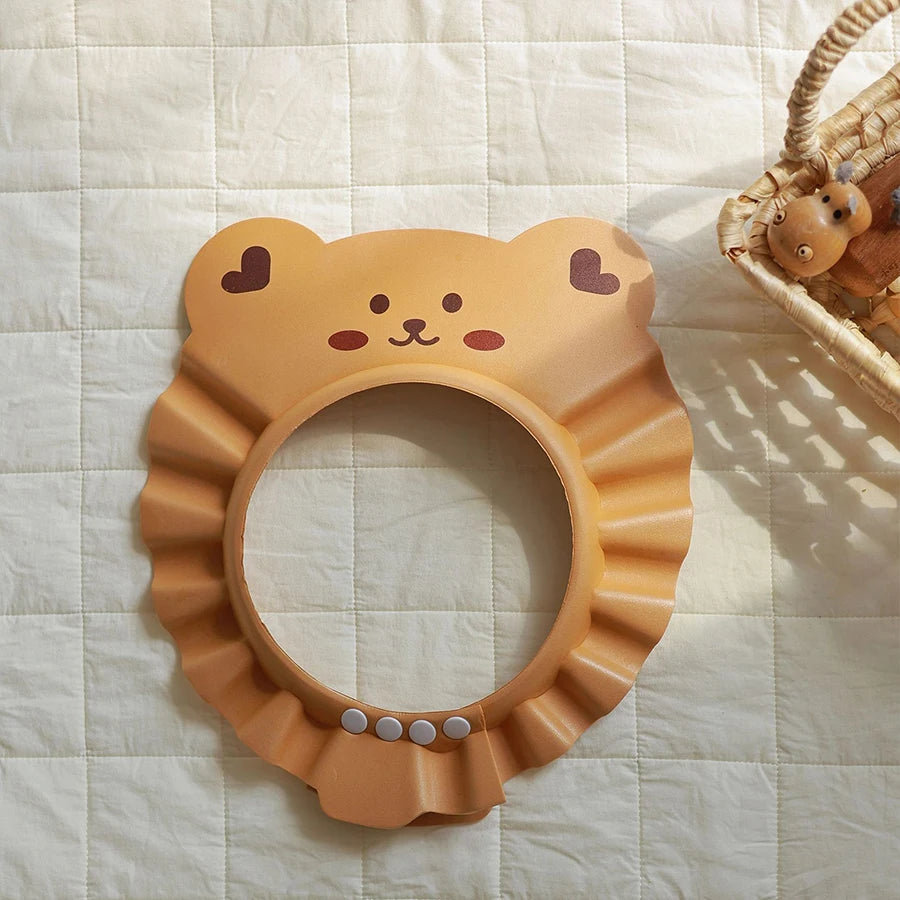 Cute Animal Shower Cap Safety Eye Protection Ear Protection