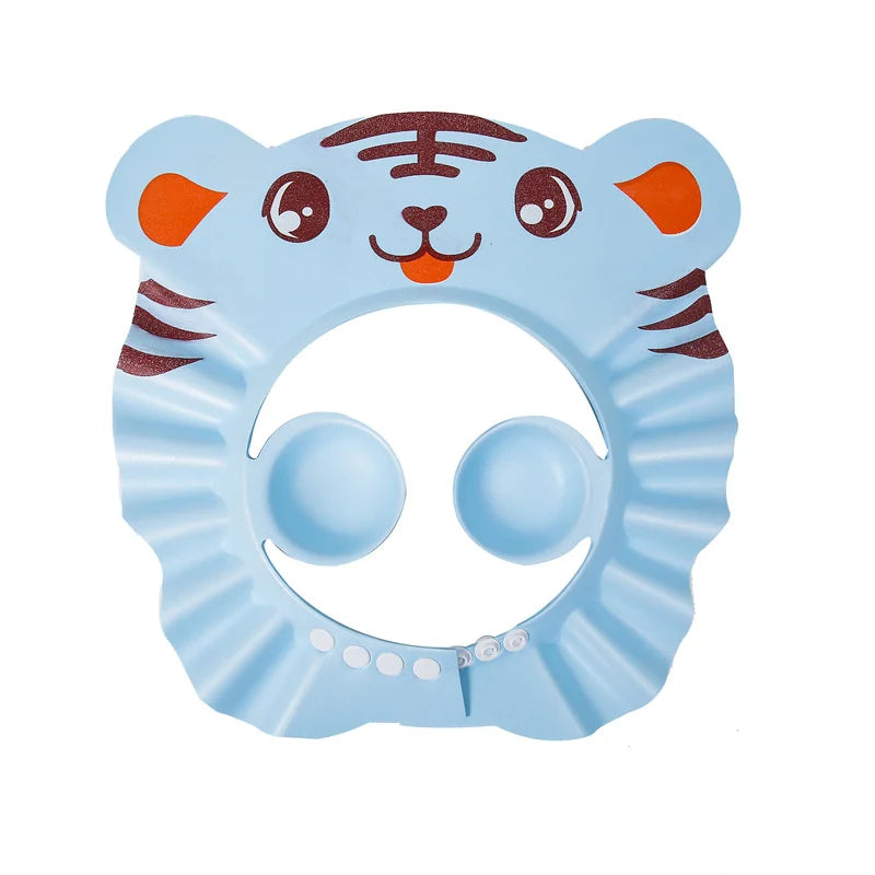 Cute Animal Shower Cap Safety Eye Protection Ear Protection