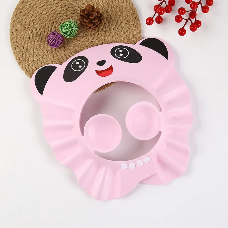 Cute Animal Shower Cap Safety Eye Protection Ear Protection