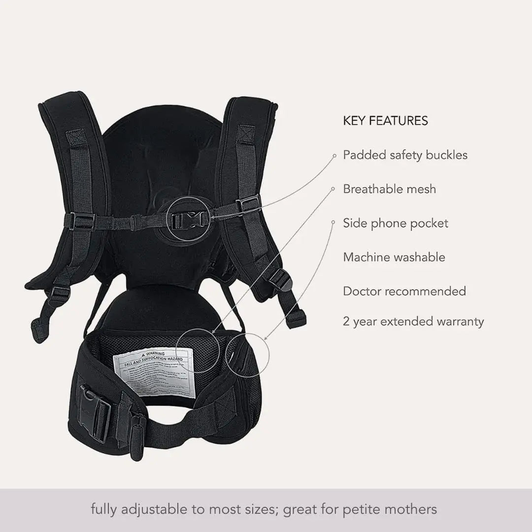 Essential Hip Seat Baby Carrier with 3 Carry Adjustable Waist Belt