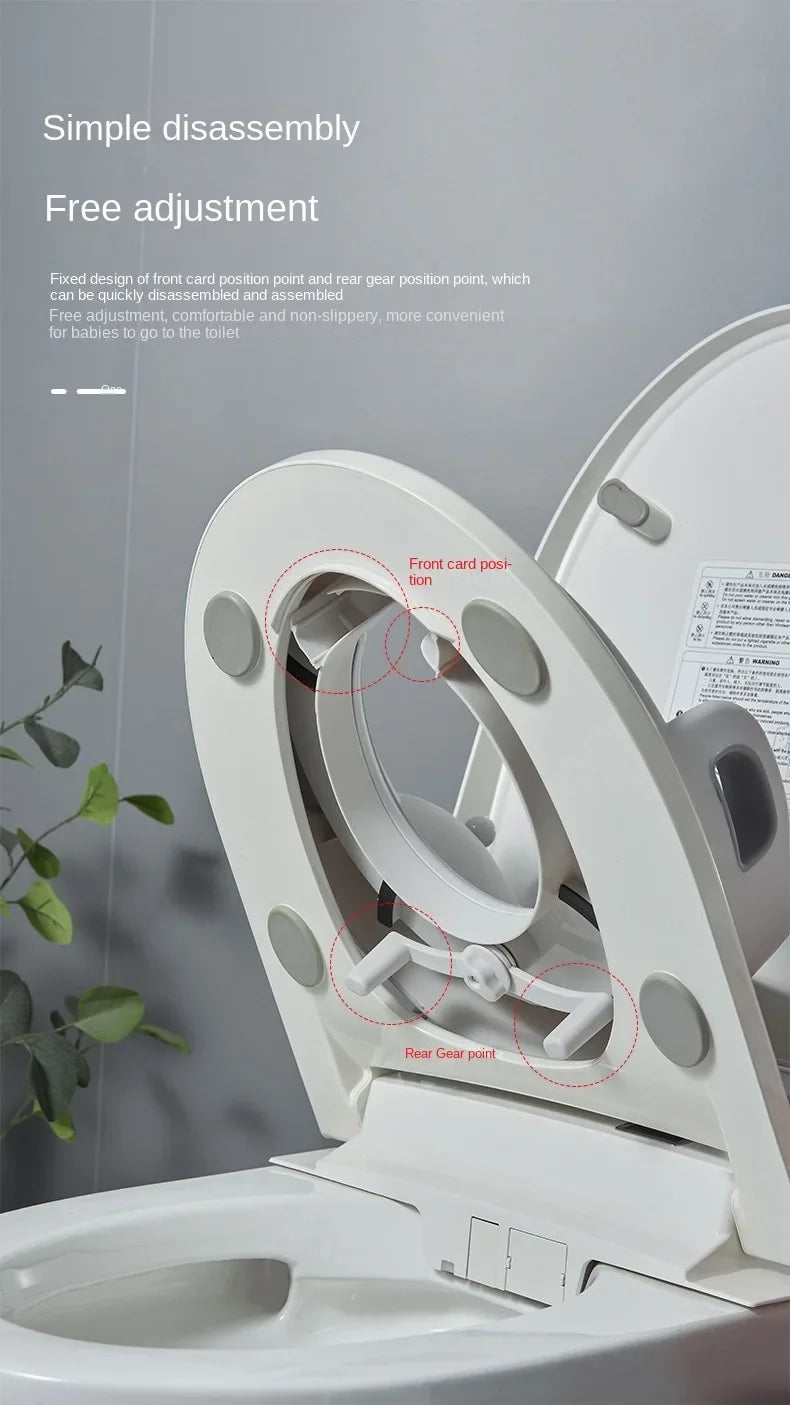Baby and child toilet seat ring, girls' and boys' potty seat, toilet lid