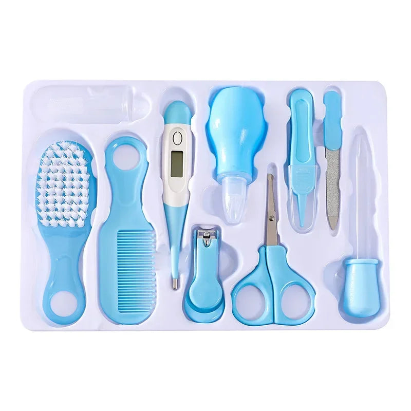 Hair Health Care Thermometer Grooming Brush Clipper Teether Set Kid