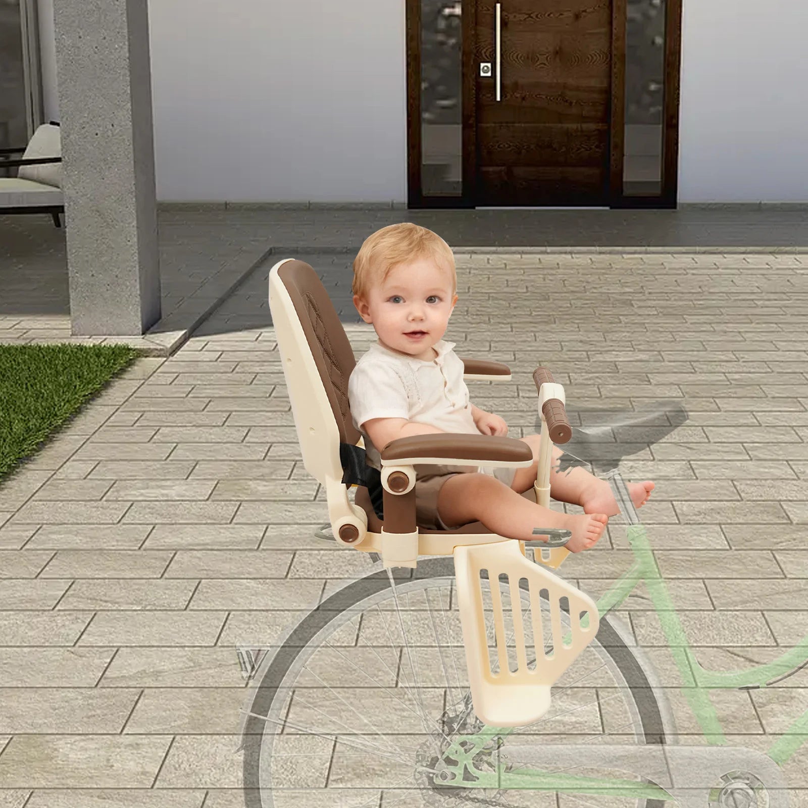 Child Seat for Kids Density Sponge Padding, Easy Installation